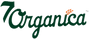 Logo of 7 Organica with a green leaf symbol on a white background